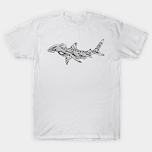 Abstract hammerhead shark T-Shirt